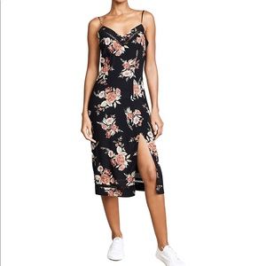 Minkpink Wallflower Split Slip Dress